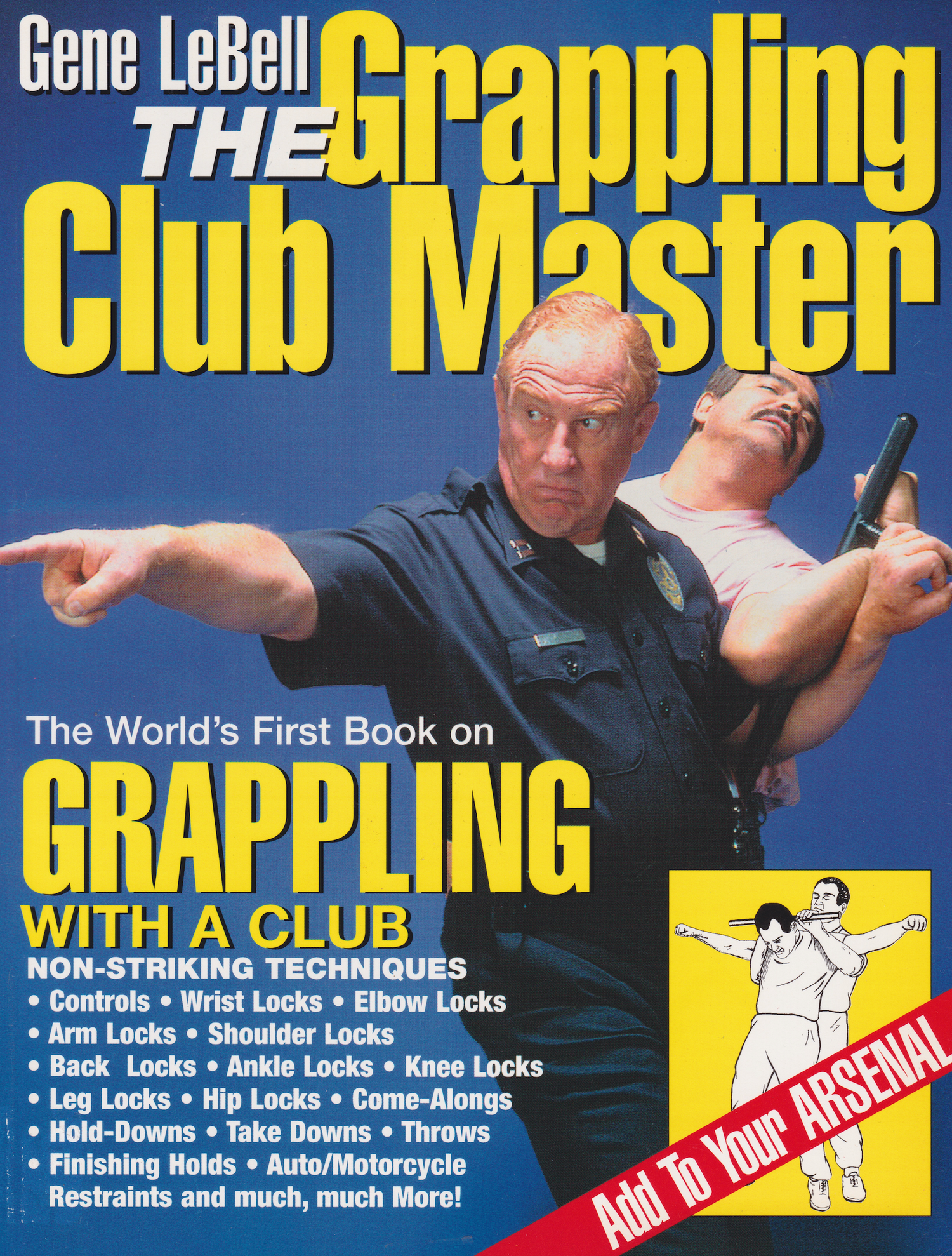 The Grappling Club Master Book by Gene LeBell (中古品) 