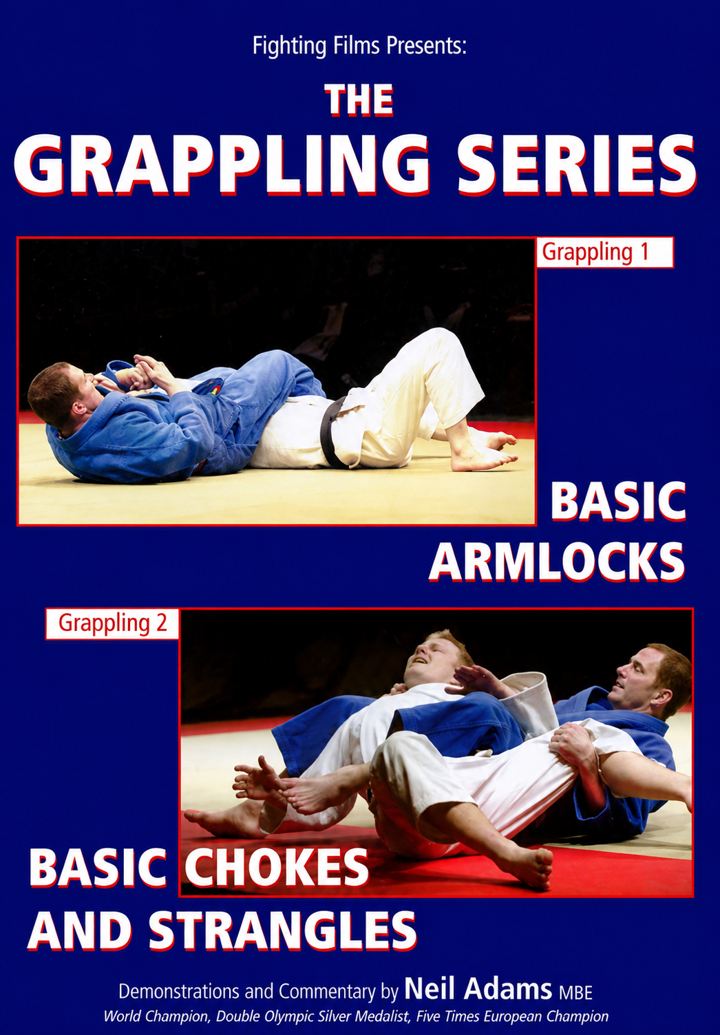 The Grappling Series: Basic Armlocks & Chokes DVD by Neil Adams