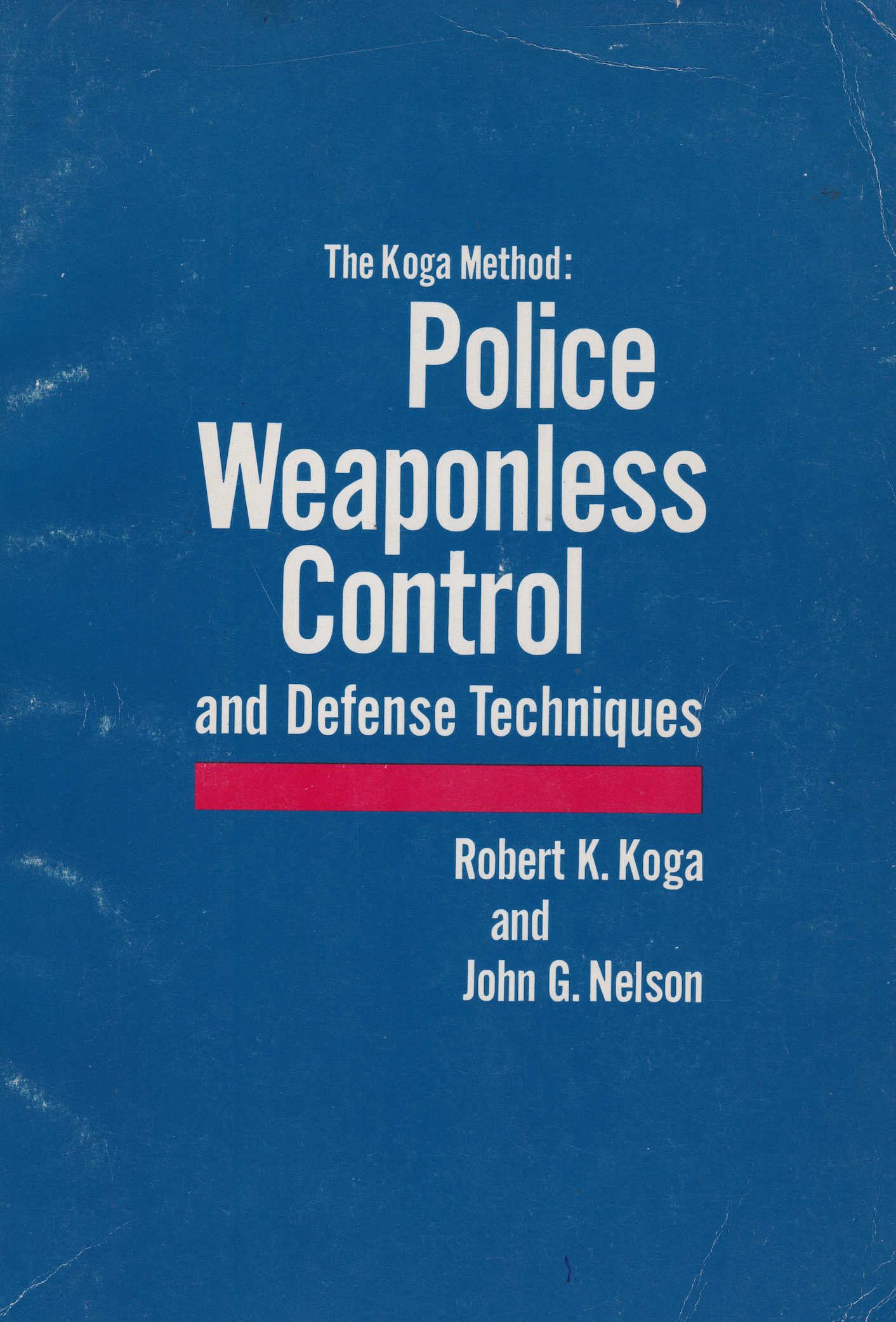 El método Koga: Libro de técnicas de defensa y control policial sin armas de Robert Koga (usado)