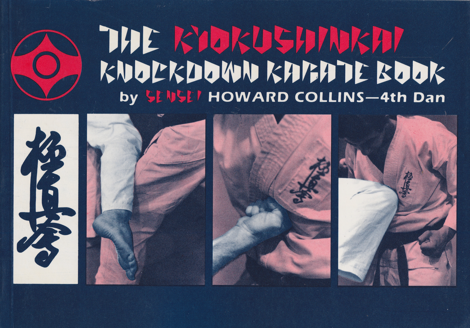 The Kyokushin Knockdown Karate Book by Howard Collins (Preowned)