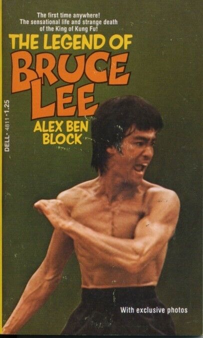 Libro La leyenda de Bruce Lee de Alex Ben Block (usado)