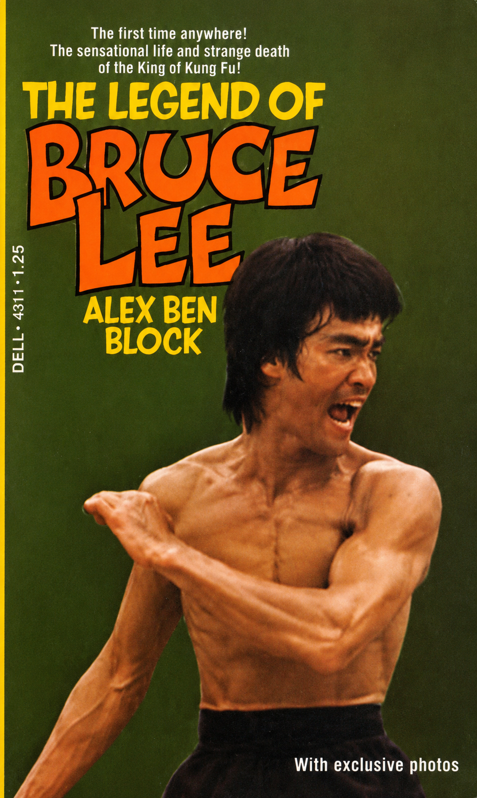 The Legend of Bruce Lee Book by Alex Ben Block (Preowned)