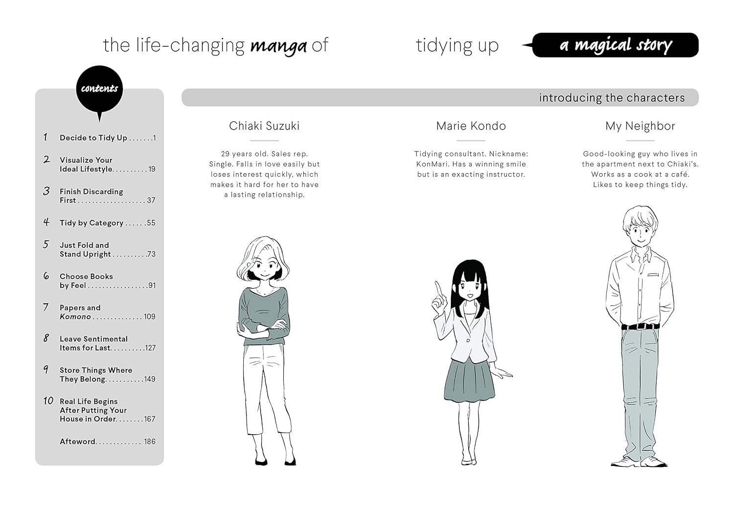 The Life-Changing Manga of Tidying Up: A Magical Story Book by Marie Kondo