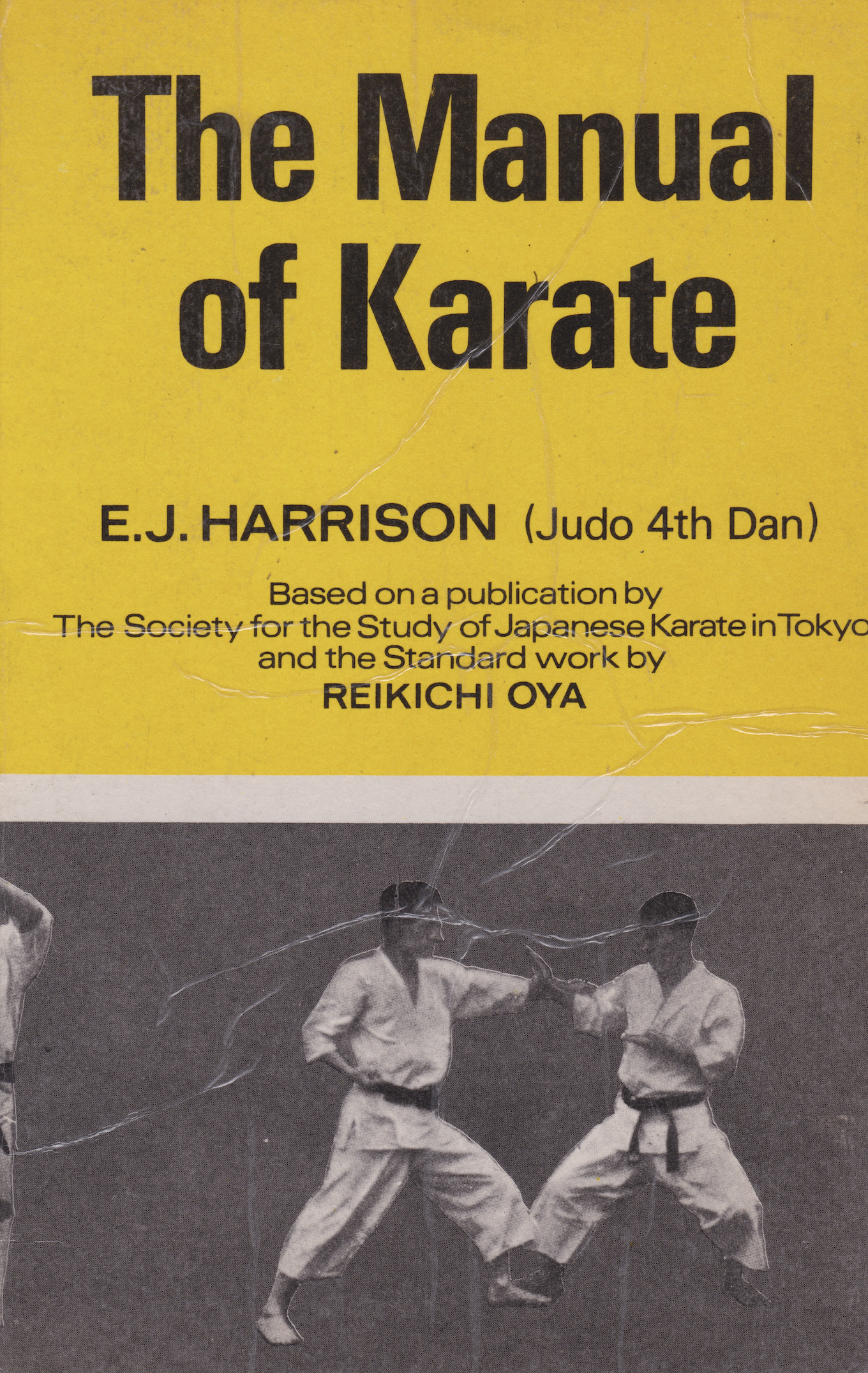 The Manual of Karate Book by EJ Harrison (Preowned)