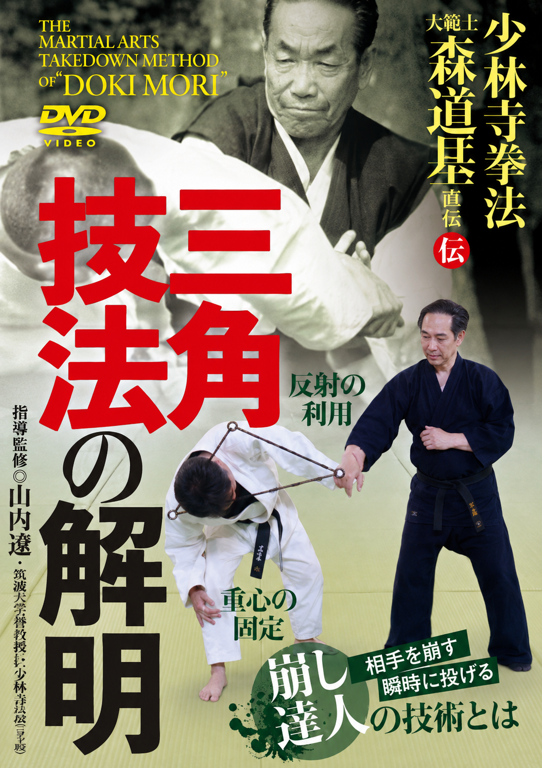 The Martial Arts Takedown Method of Doki Mori DVD by Toru Dejima