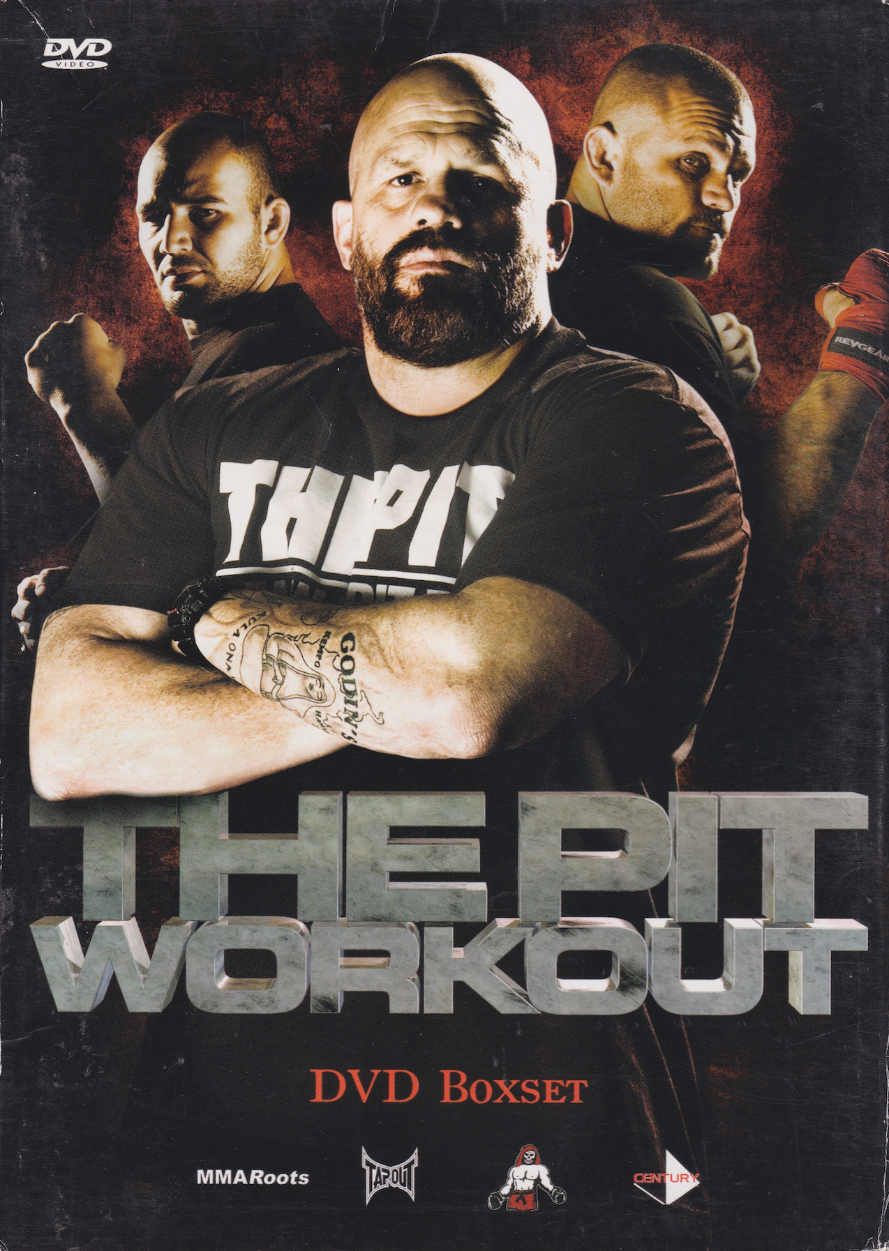 The Pit Workout 4 DVD Set by John Hackleman (Preowned)