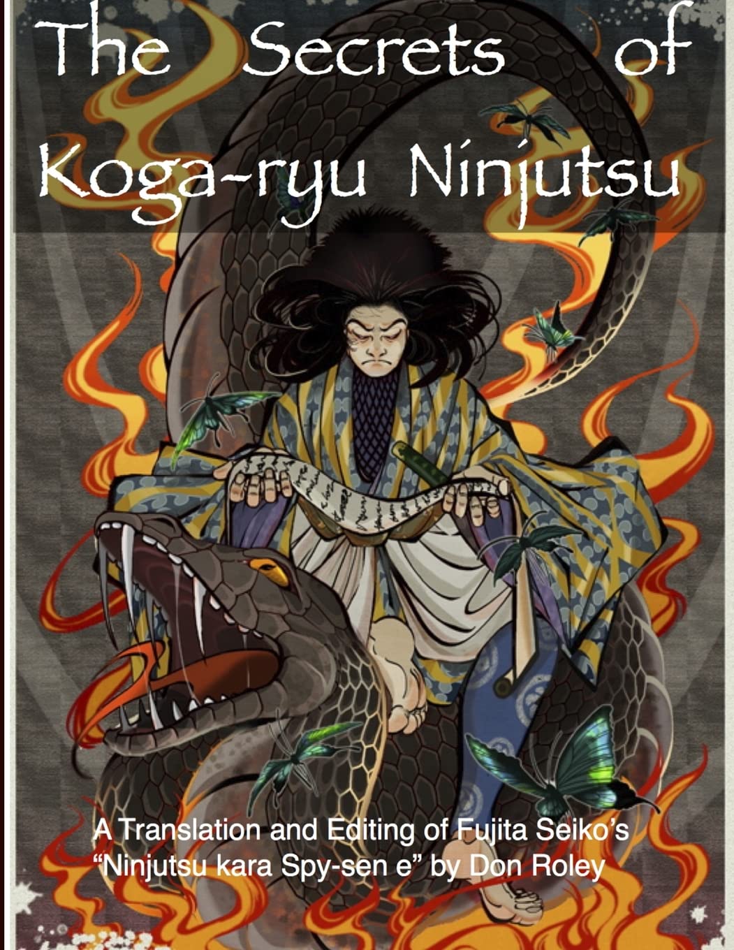 The Secrets of Koga Ryu Ninjutsu Book by Fujita Seiko