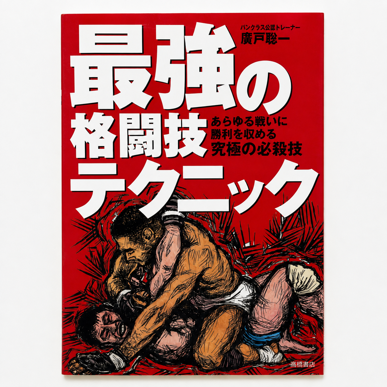 El libro de técnicas de artes marciales más fuertes de Soichi Hiroto (usado)