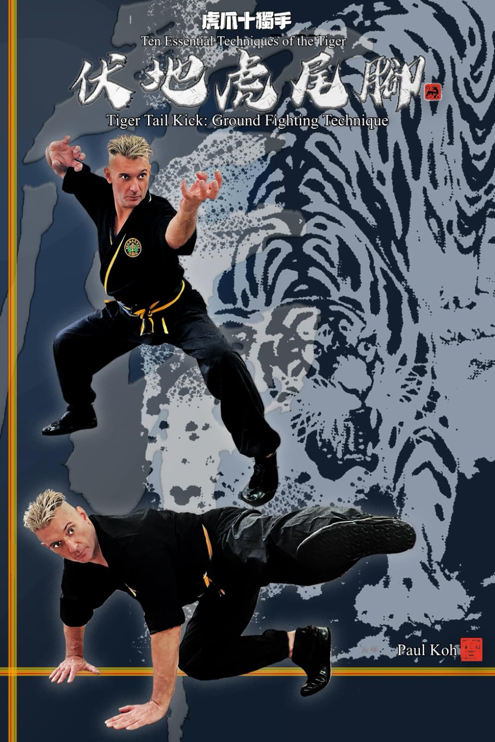 Tiger Tail Kick: Ground Fighting Technique Book by Paul Koh