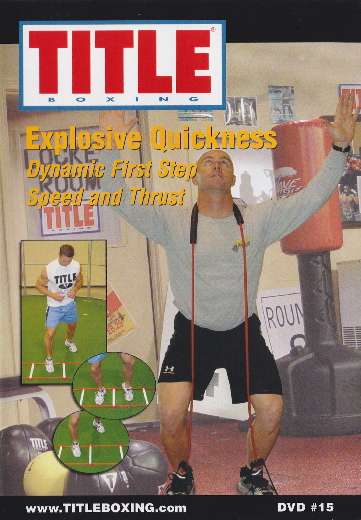 Title Boxing DVD 15 Explosive Quickness by Michael Ruthorford (Preowned)