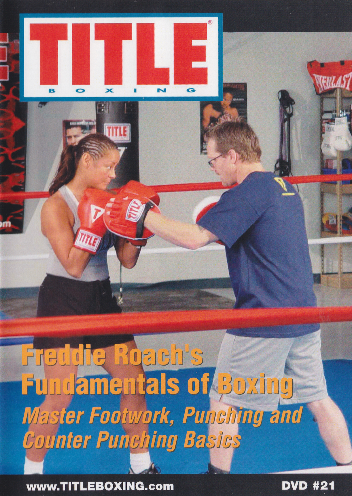 Title Boxing DVD 21 Fundamentals of Boxing by Freddie Roach (Preowned)