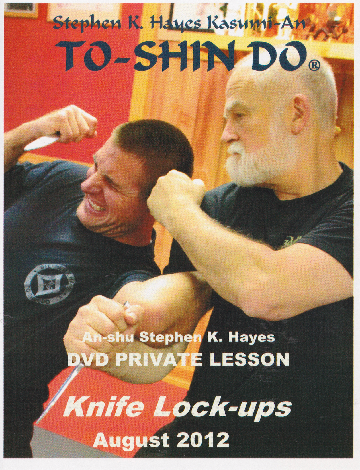 To-Shin Do Knife Lock Ups DVD with Stephen Hayes (Preowned)