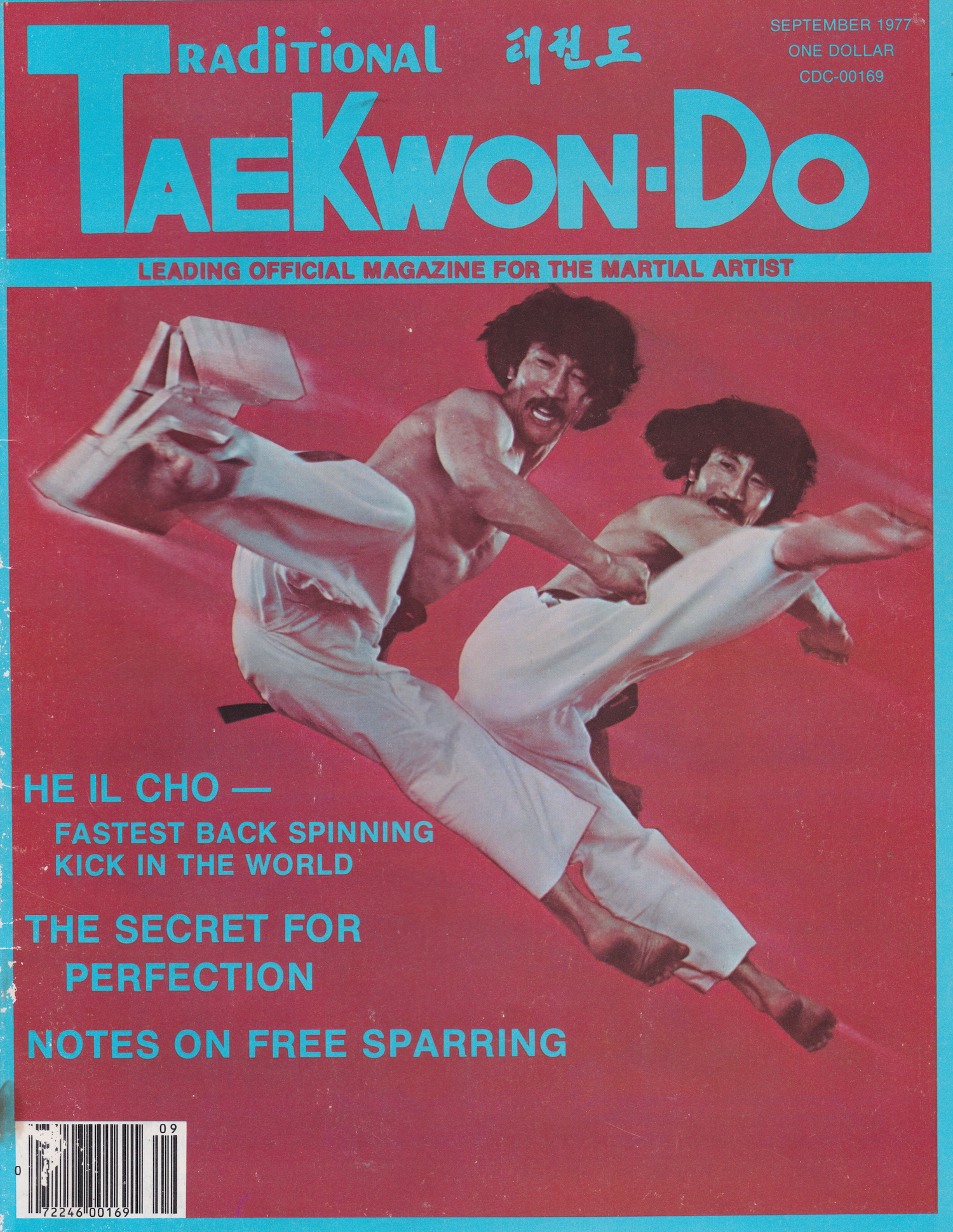 Traditional Taekwondo Magazine Sept 1977 (Preowned)