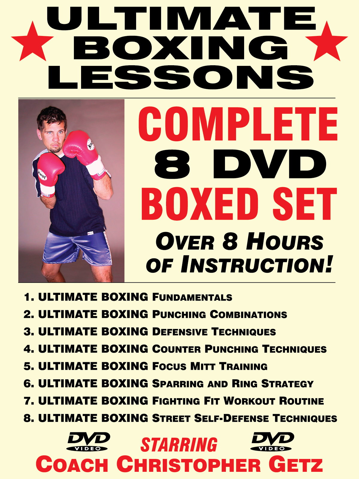 Ultimate Boxing 8 DVD Set con Chris Getz