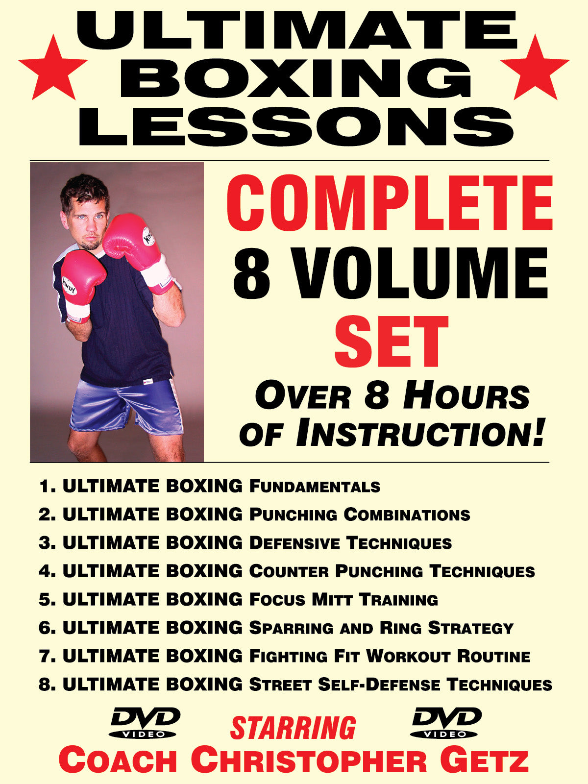 Serie Ultimate Boxing 8 Vol con Chris Getz (bajo demanda)