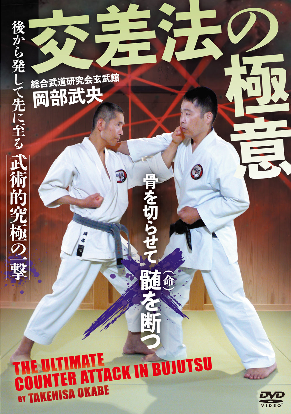 Ultimate Counter Attack en Bujutsu DVD de Takehisa Okabe