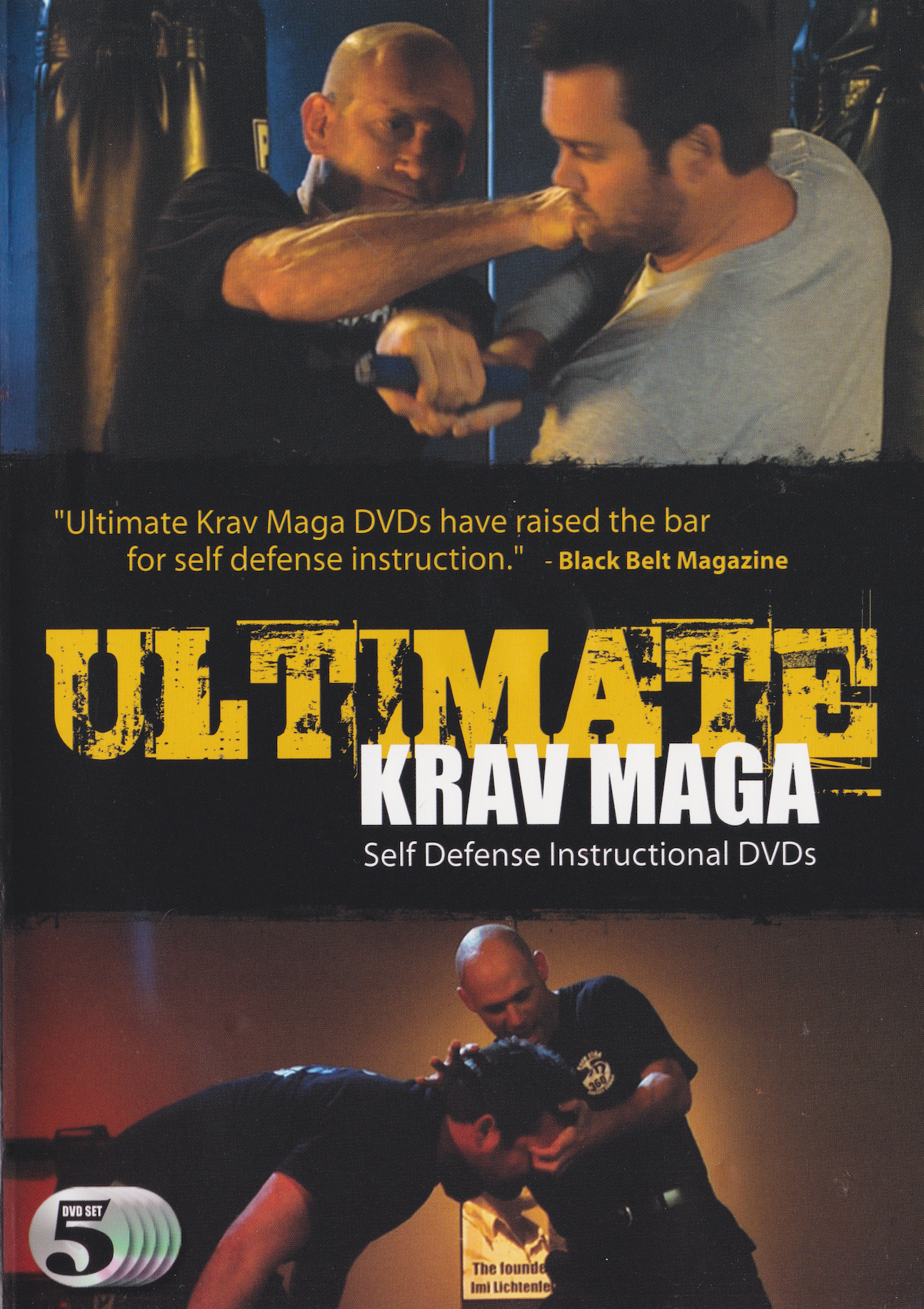 Ultimate Krav Maga Self-Defense 5 DVD Set with Duncan Pattle & John Whitman (Preowned)