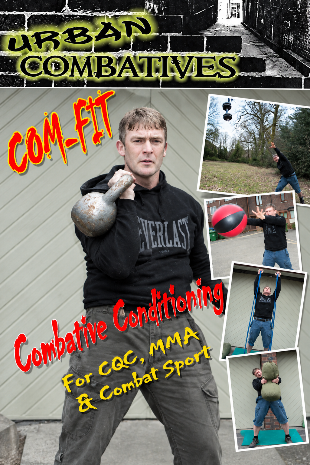 Urban Combatives Com Fit Combative Conditioning 3 Disc Set by Lee Morrison (Preowned) (PAL)