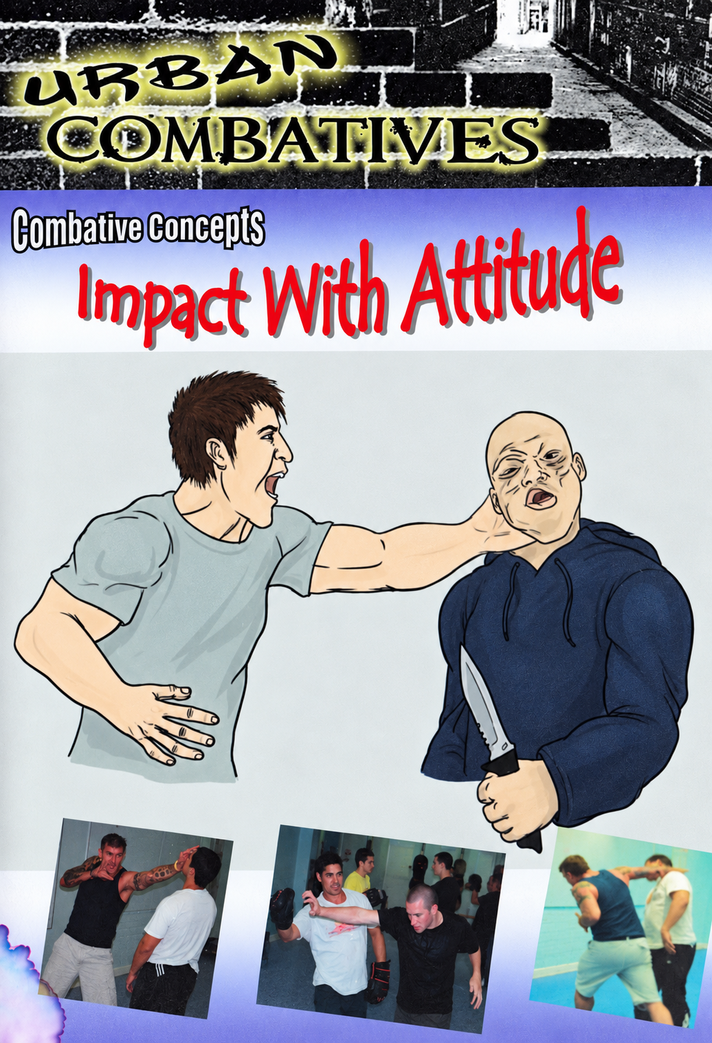 Urban Combatives Impact With Attitude 2 DVD Set by Lee Morrison (Preowned) (PAL)