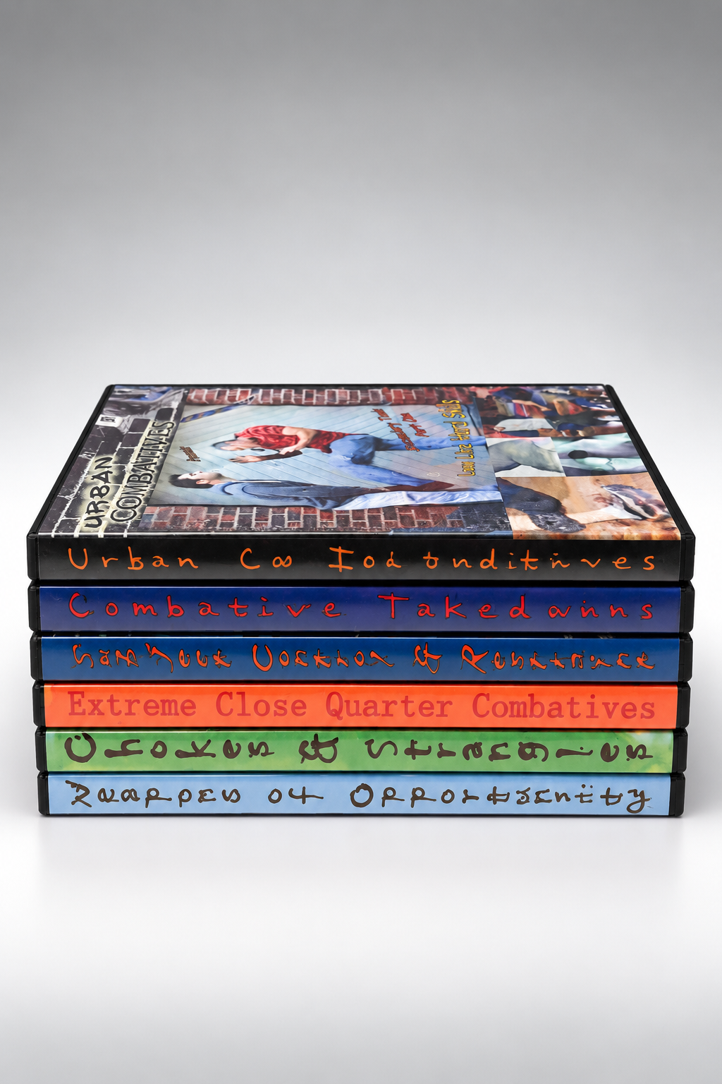 Urban Combatives Secondary Tools 6 DVD Set by Lee Morrison (Preowned) (PAL)