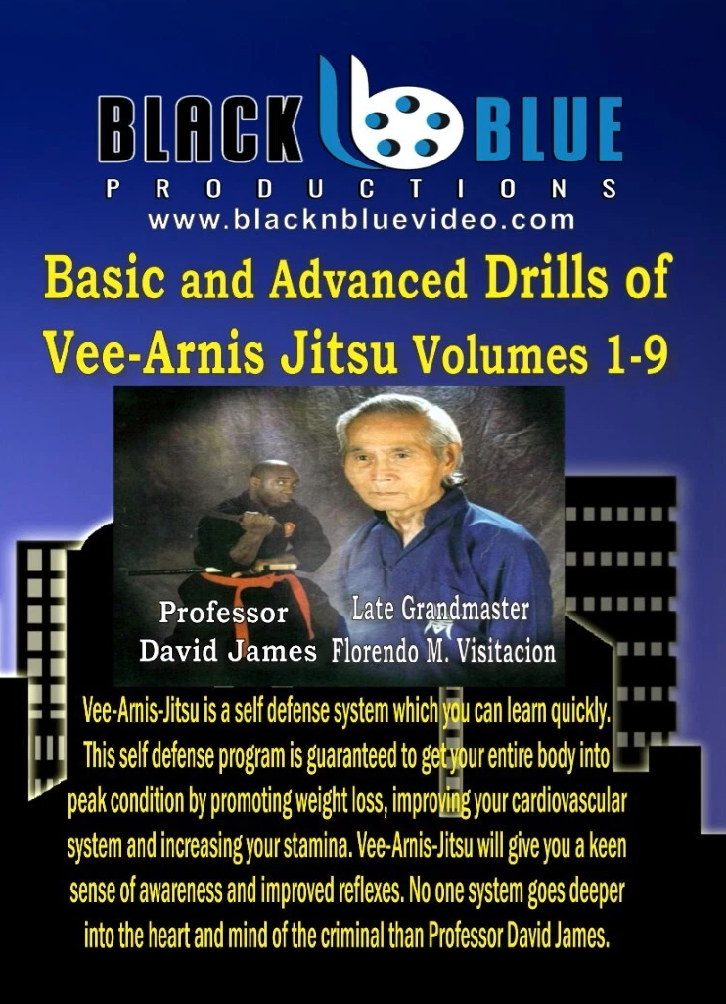 Vee-Arnis-Jitsu 9 DVD Set by David James