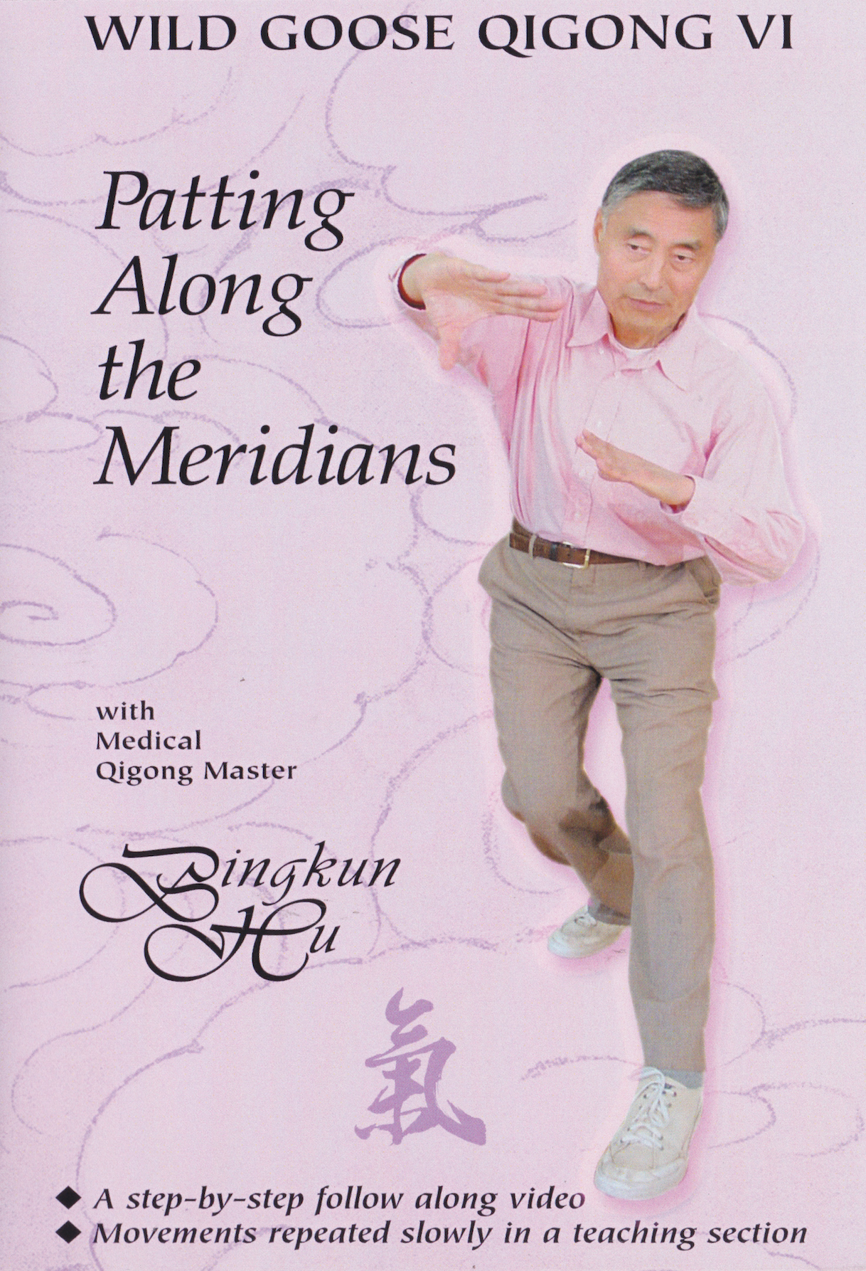 Wild Goose Qigong VI Patting Along the Meridians DVD by Bingkun Hu (Preowned)