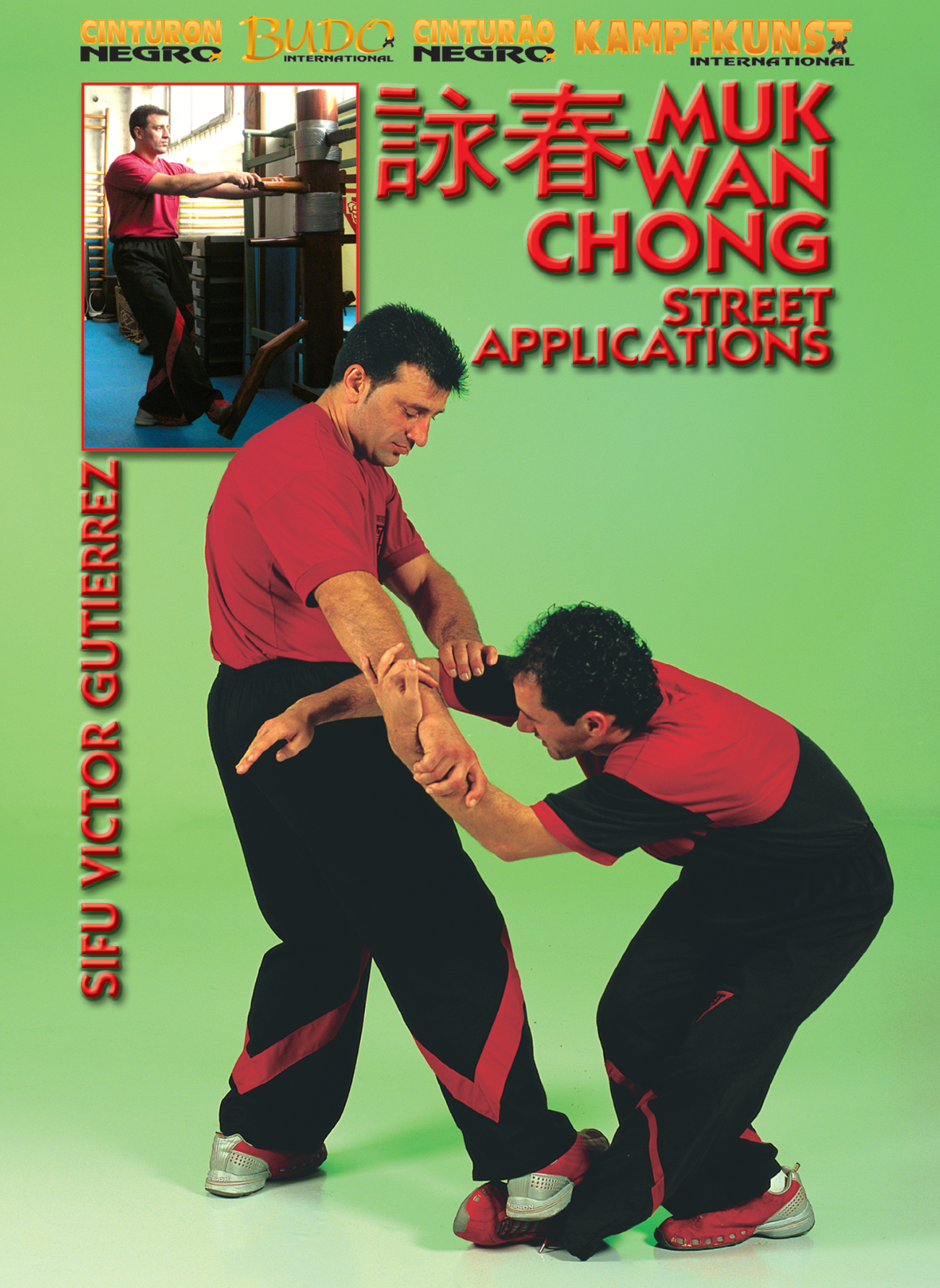 Wing Tsun Wooden Dummy Street Aplications DVD by Víctor Gutierrez