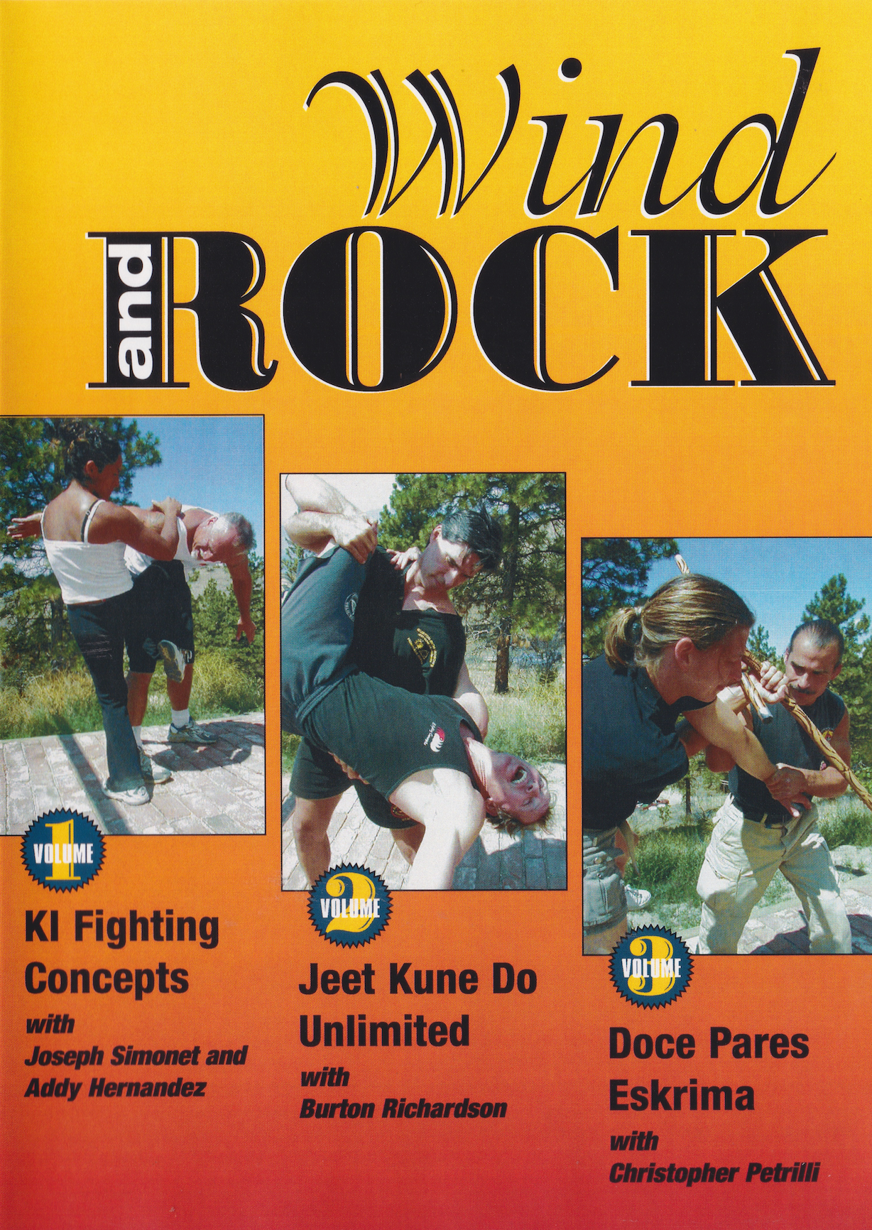 Wing & Rock 3 DVD Set with Joseph Simonet, Addy Hernandez, Burton Richardson & Christopher Petrilli (Preowned)