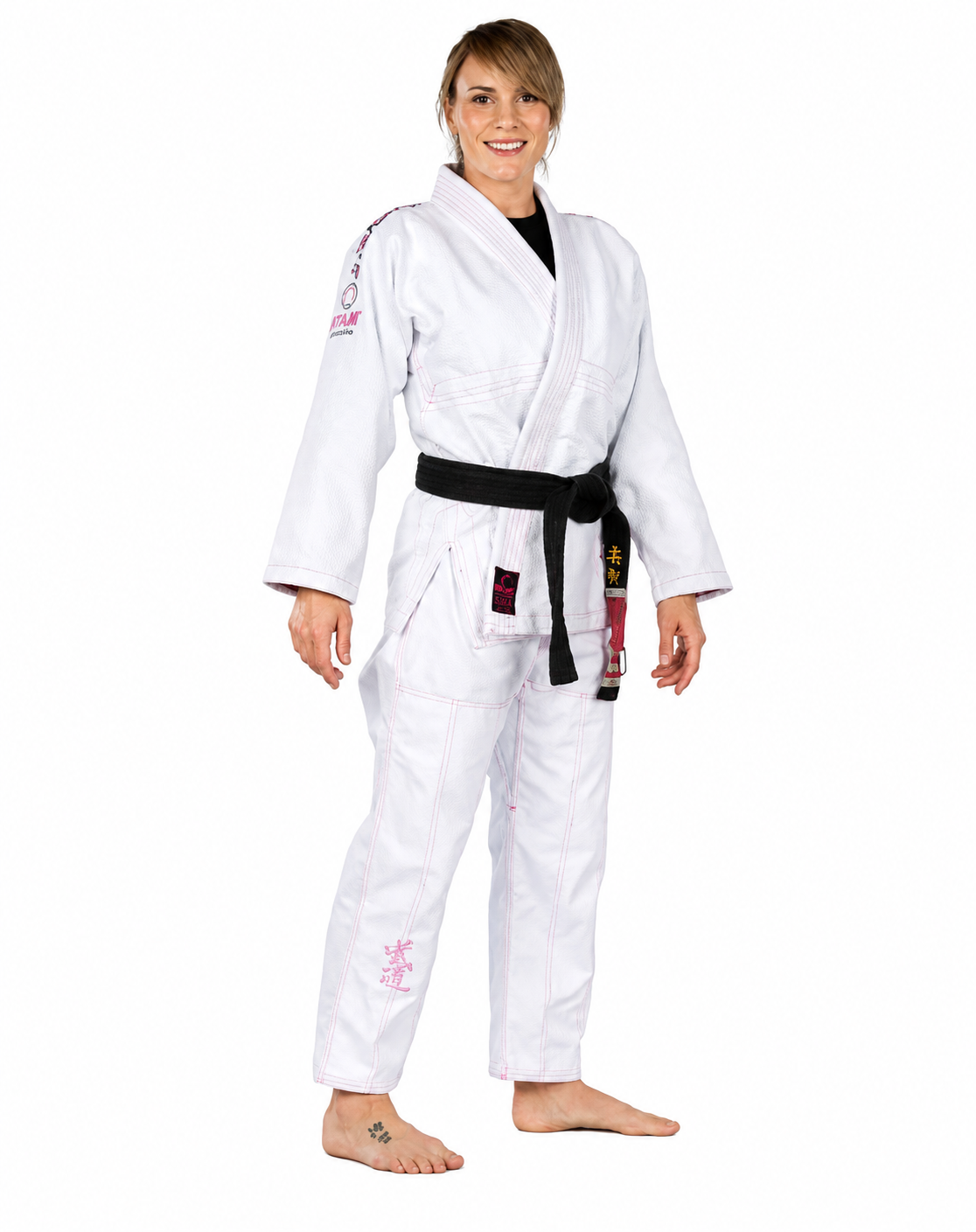 Fuji のレディース ピンク ブロッサム BJJ GI