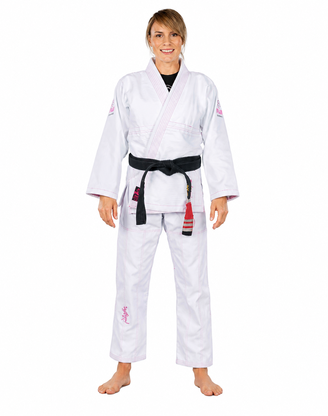 Fuji のレディース ピンク ブロッサム BJJ GI