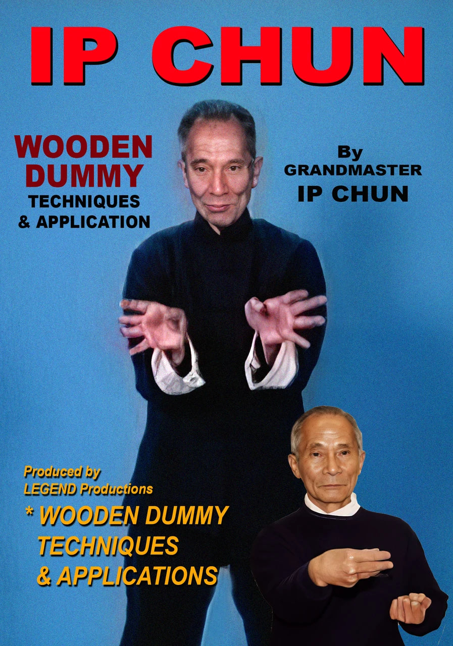 Wooden Dummy Techniques & Applications DVD by Ip Chun