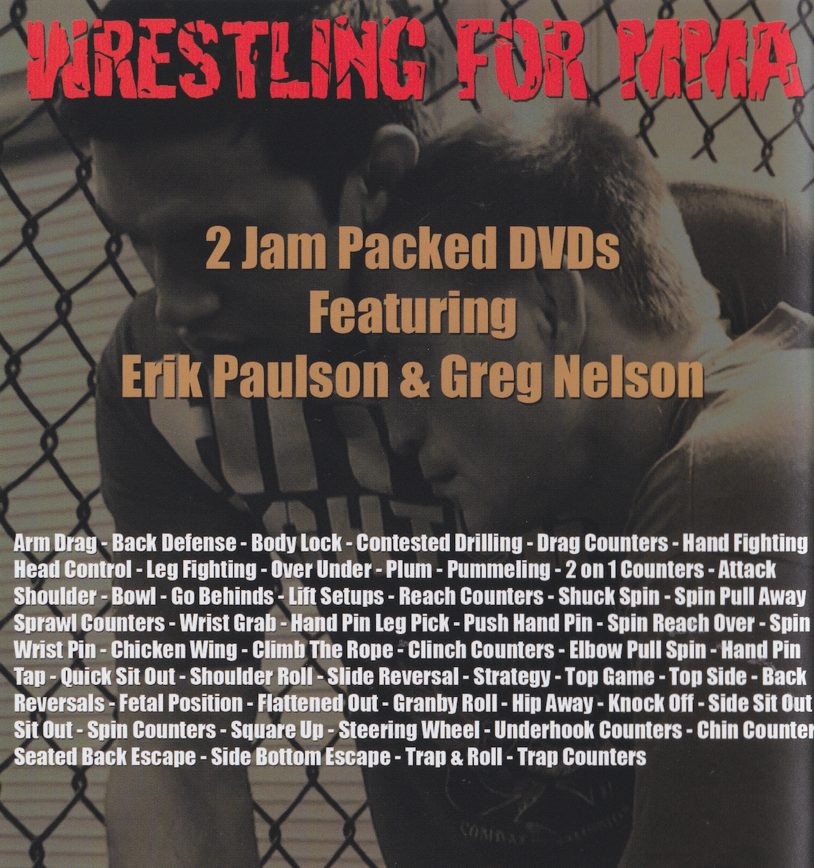 Wrestling for MMA 2 DVD Set with Erik Paulson & Greg Nelson