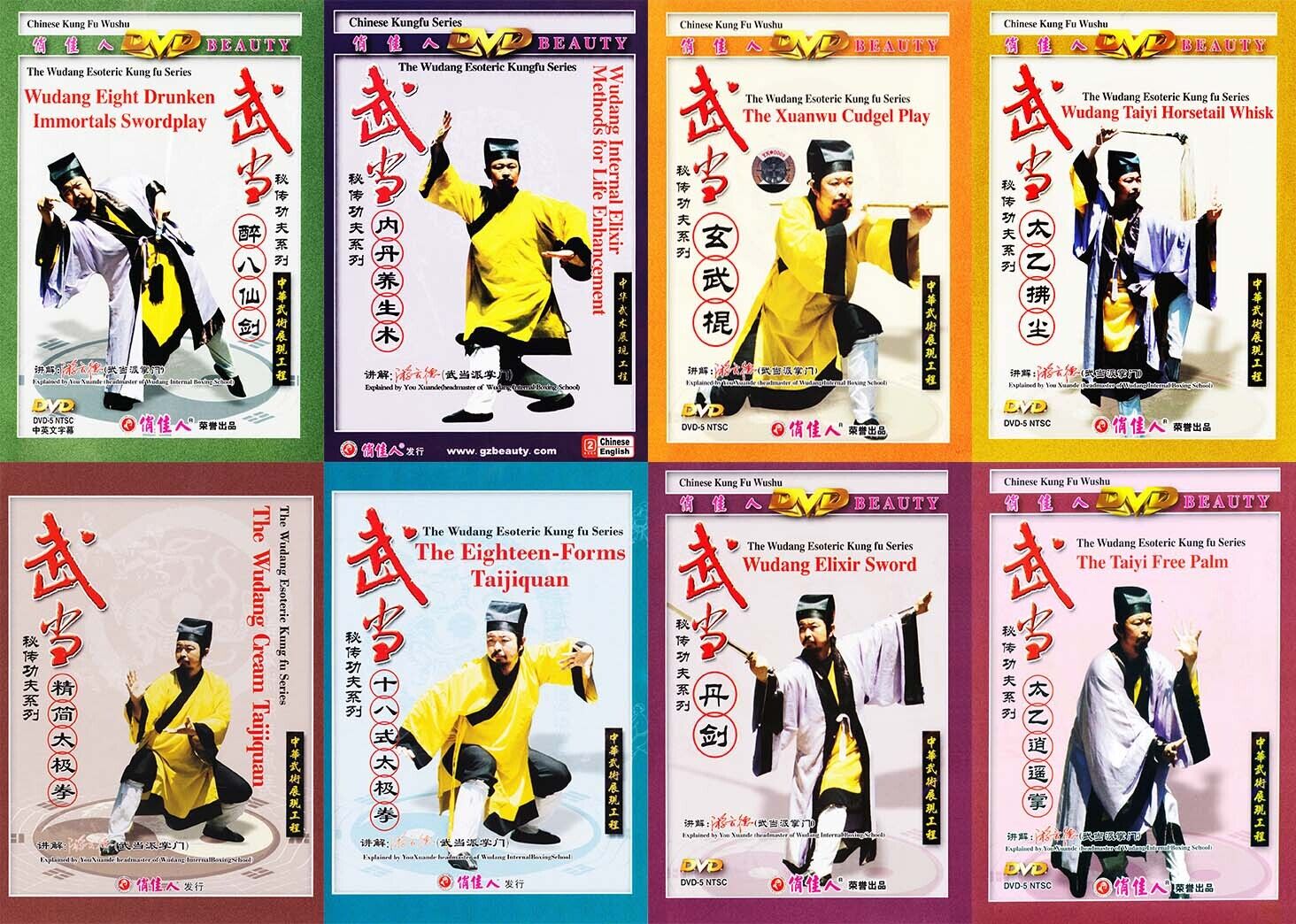 Wudang Kung Fu 10 DVD Set by You Xuande