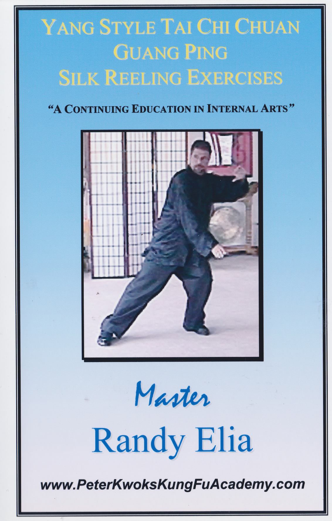 Yang Style Tai Chi Chuan Guang Ping Silk Reeling Exercises 2 DVD Set by Randy Elia (Preowned)