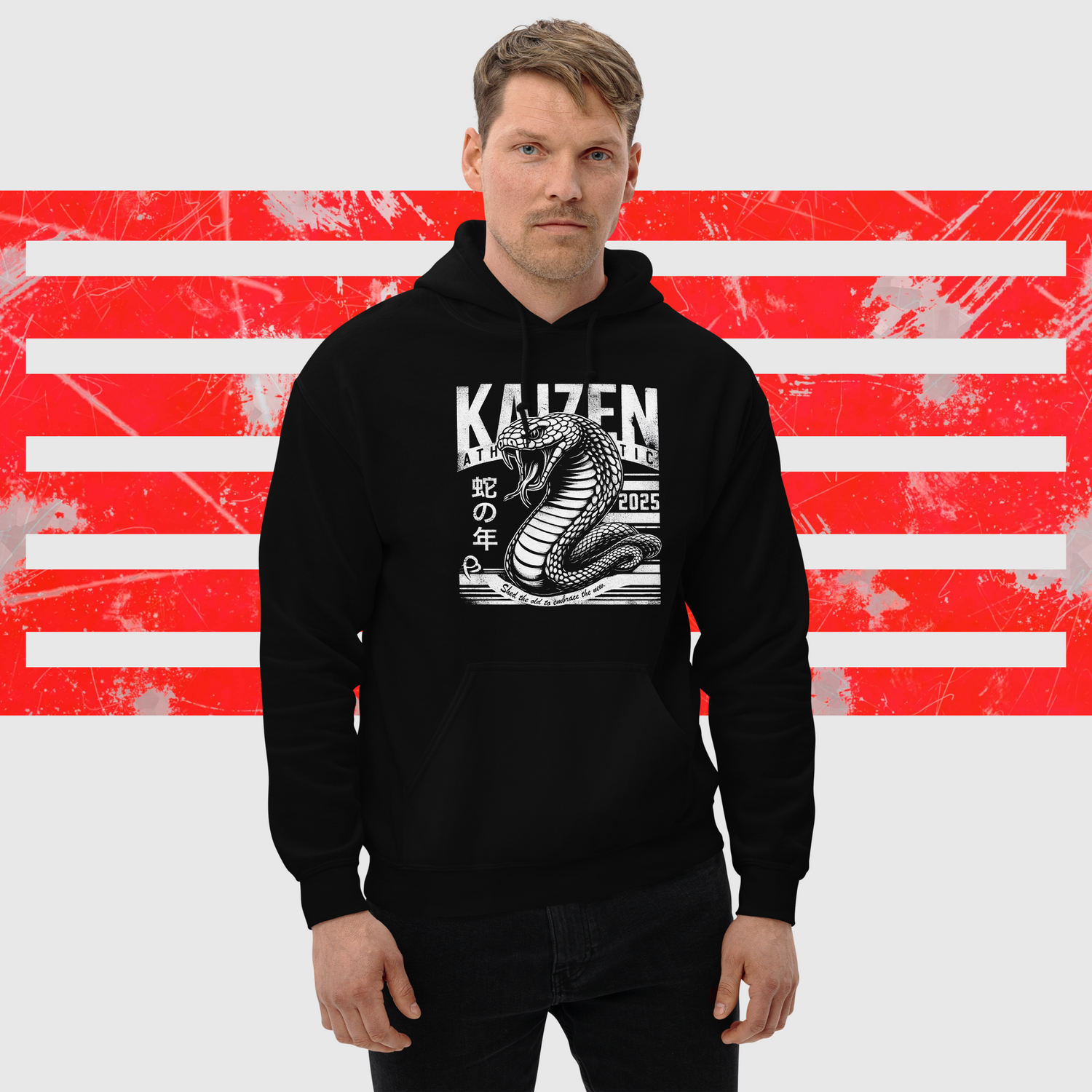 2025 Year of the Snake Unisex Hoodie by Kaizen Athletic