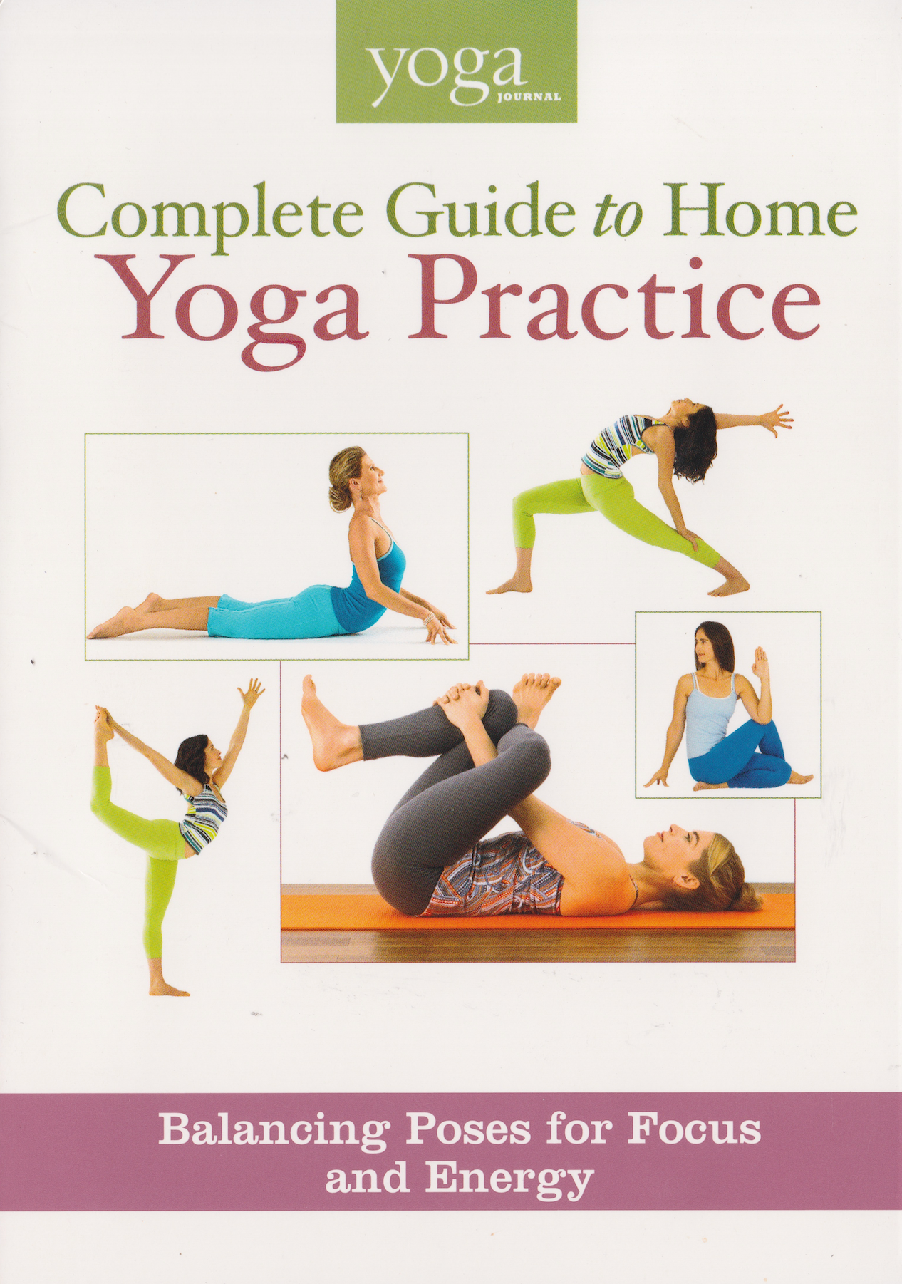 Yoga Balancing Poses for Focus & Energy DVD by Natasha Rizopoulos (Preowned)