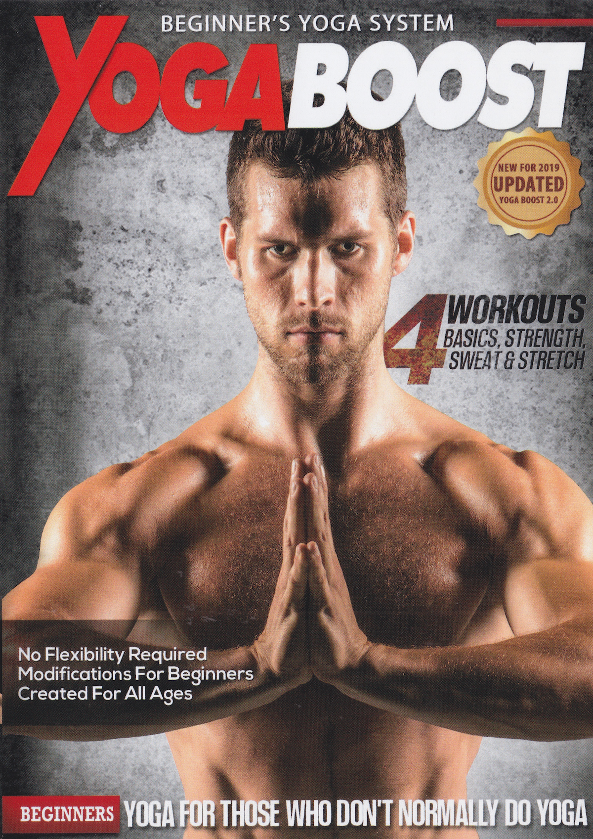 Yoga Boost 2.0 Beginner's Yoga System DVD by Dean Pohlman (Preowned)