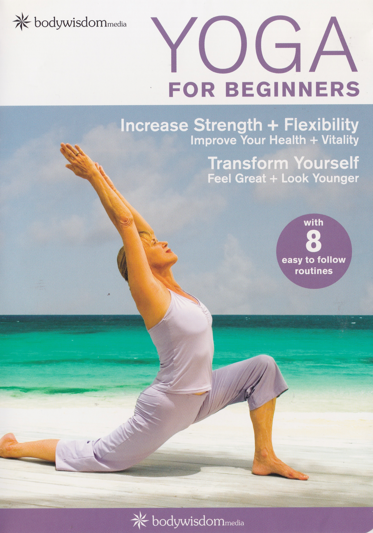 Yoga for Beginners 8 Yoga Video Routines DVD by Barbara Benagh (Preowned)