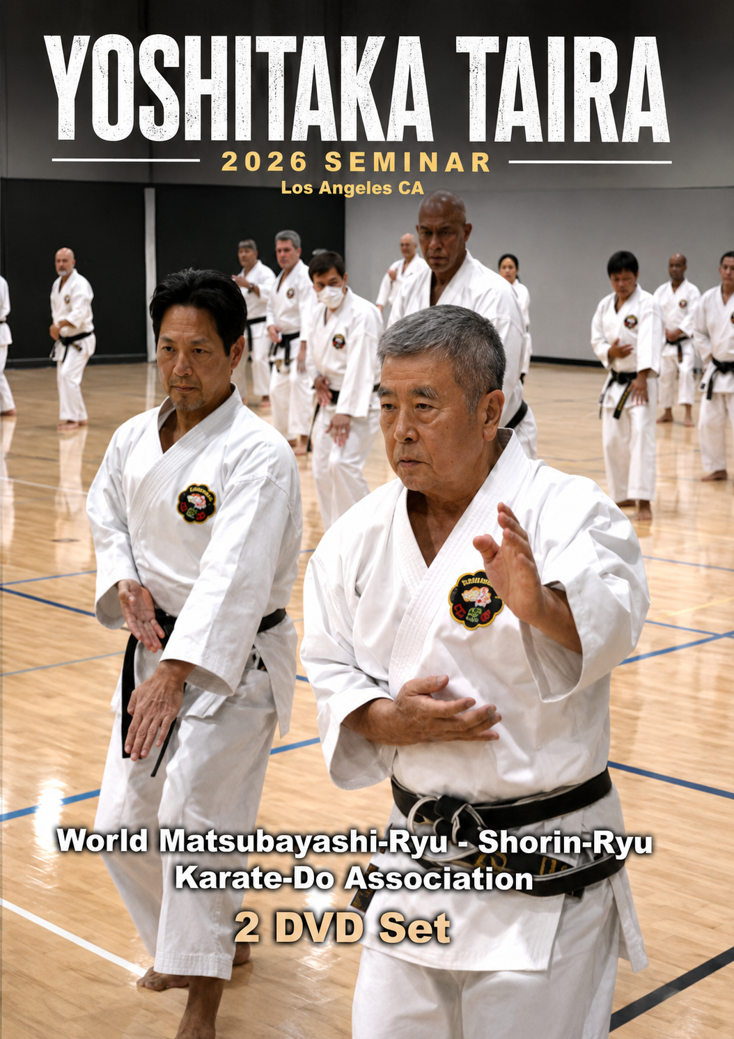Yoshitaka Taira 2026 Karate Seminar 2 DVD Set