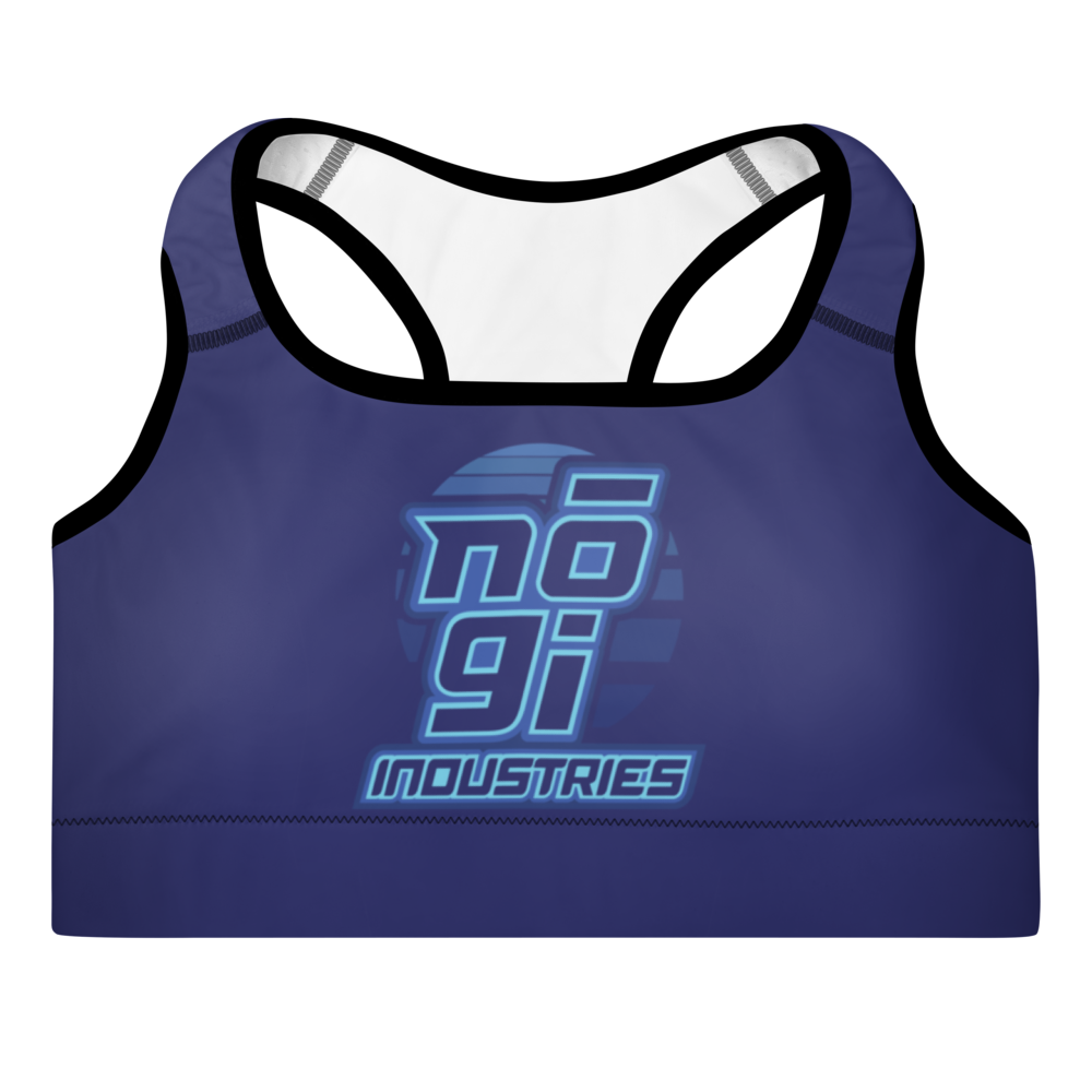 7Four BLUE Padded Sports Bra by Nogi Industries
