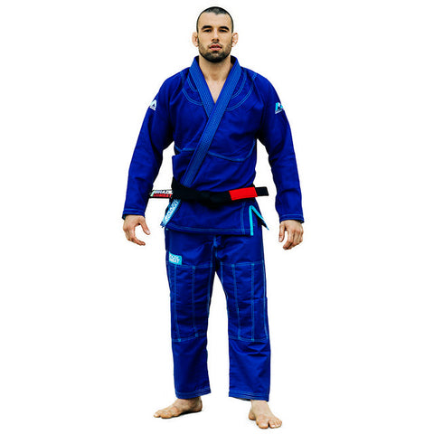 Makeweight BJJ Kimono by Brazil Combat - IBJJF Certified - BLUE