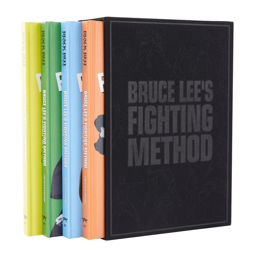 Bruce Lee's Fighting Method: The Complete 4 Hardcover Book Series with Slipcase