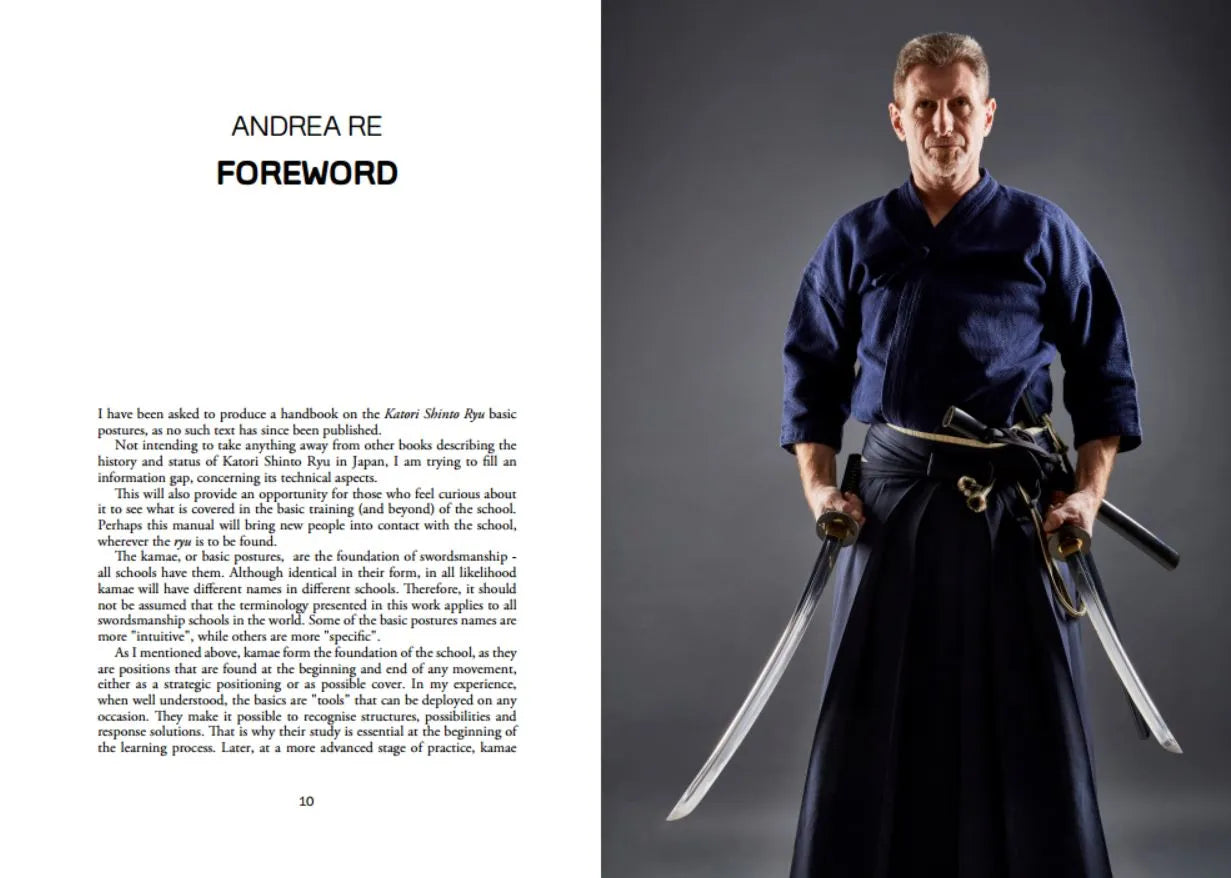 Kamae: Basic Postures in Katori Shinto Ryu Book by Andrea Re