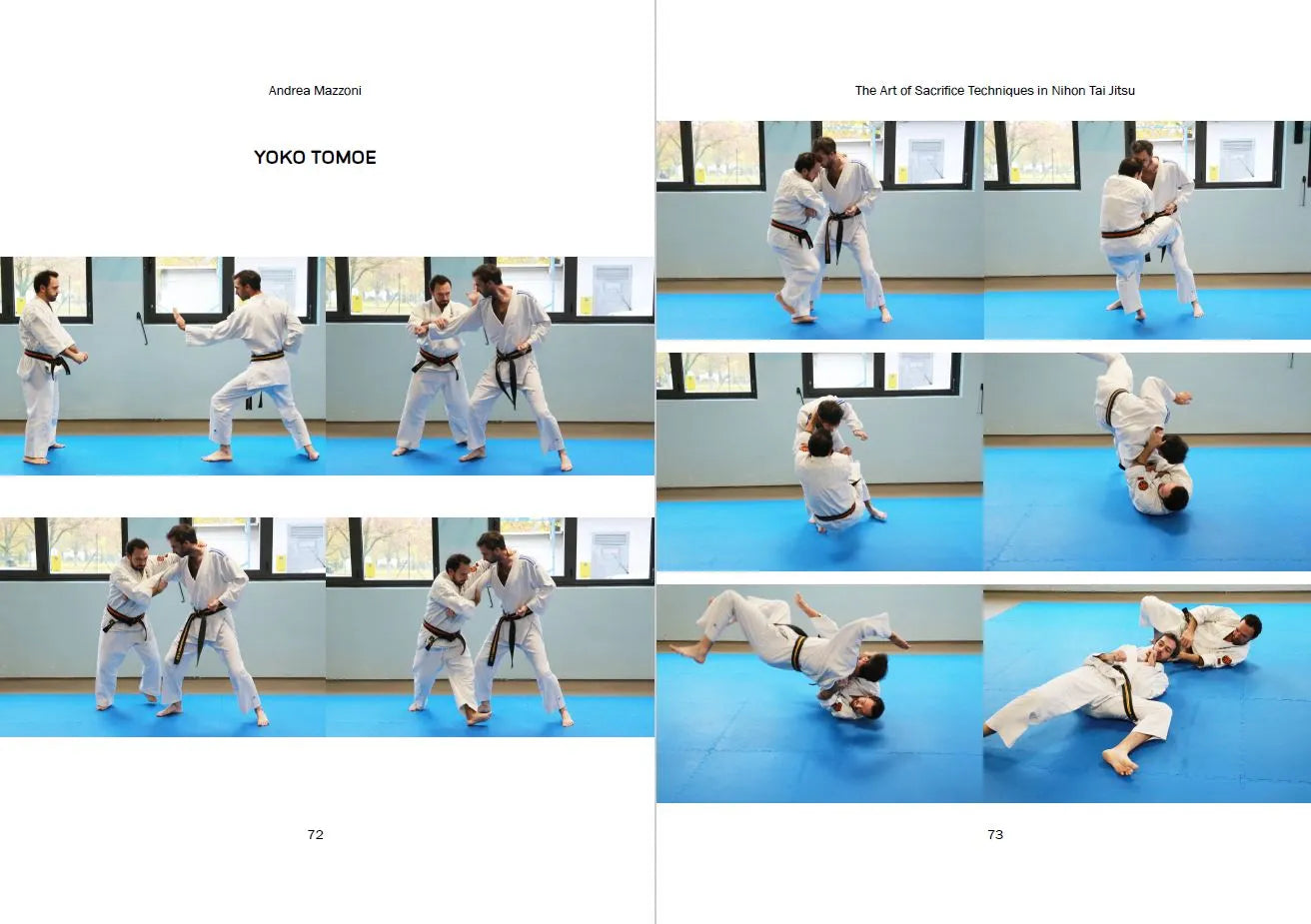 Sutemi: The Art of Sacrifice Techniques in Nihon Tai Jitsu Book by Andrea Mazzoni