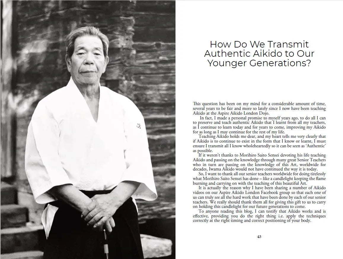 Aspire Aikido Book by Nick Regnier
