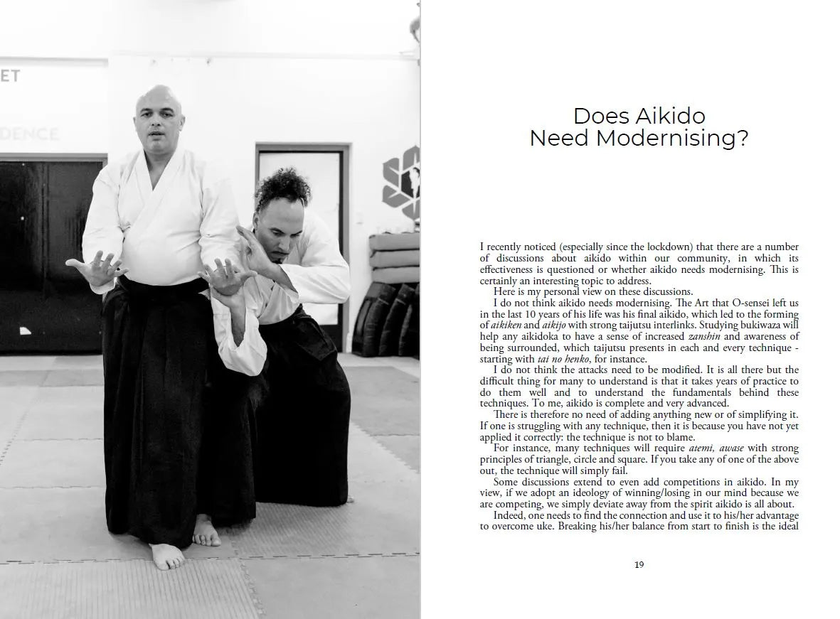 Aspire Aikido Book by Nick Regnier