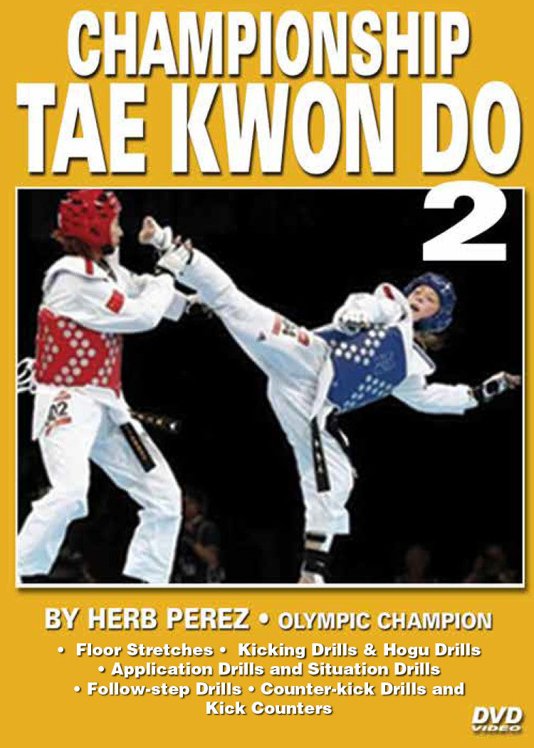 Championship Tae Kwon Do 5 DVD Set by Herb Perez