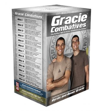 Gracie Combatives 13 DVD Set by Gracie Academy - Budovideos Inc