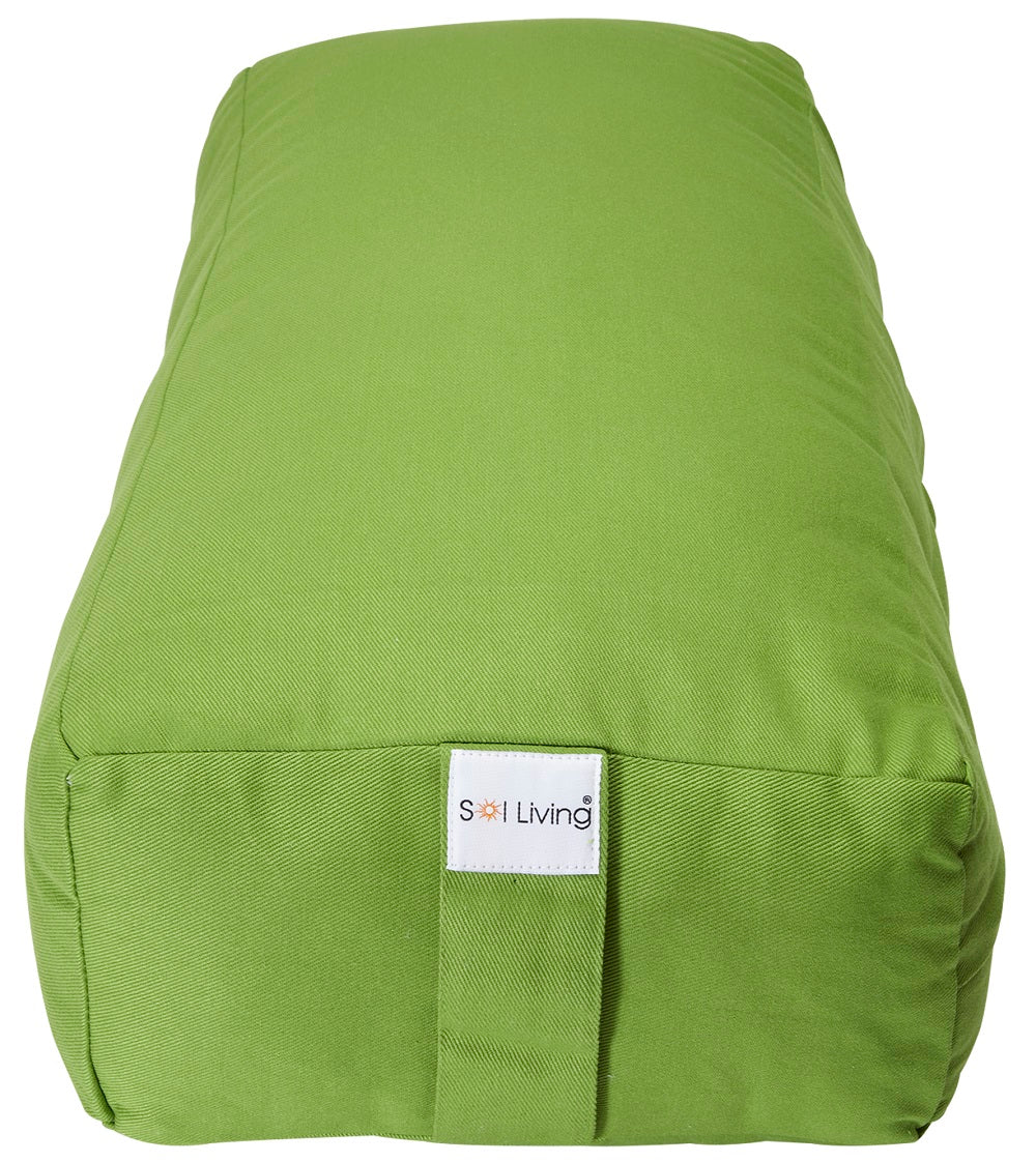 Bolster Pillow for Yoga & Meditation - Rectangular Cotton, 28
