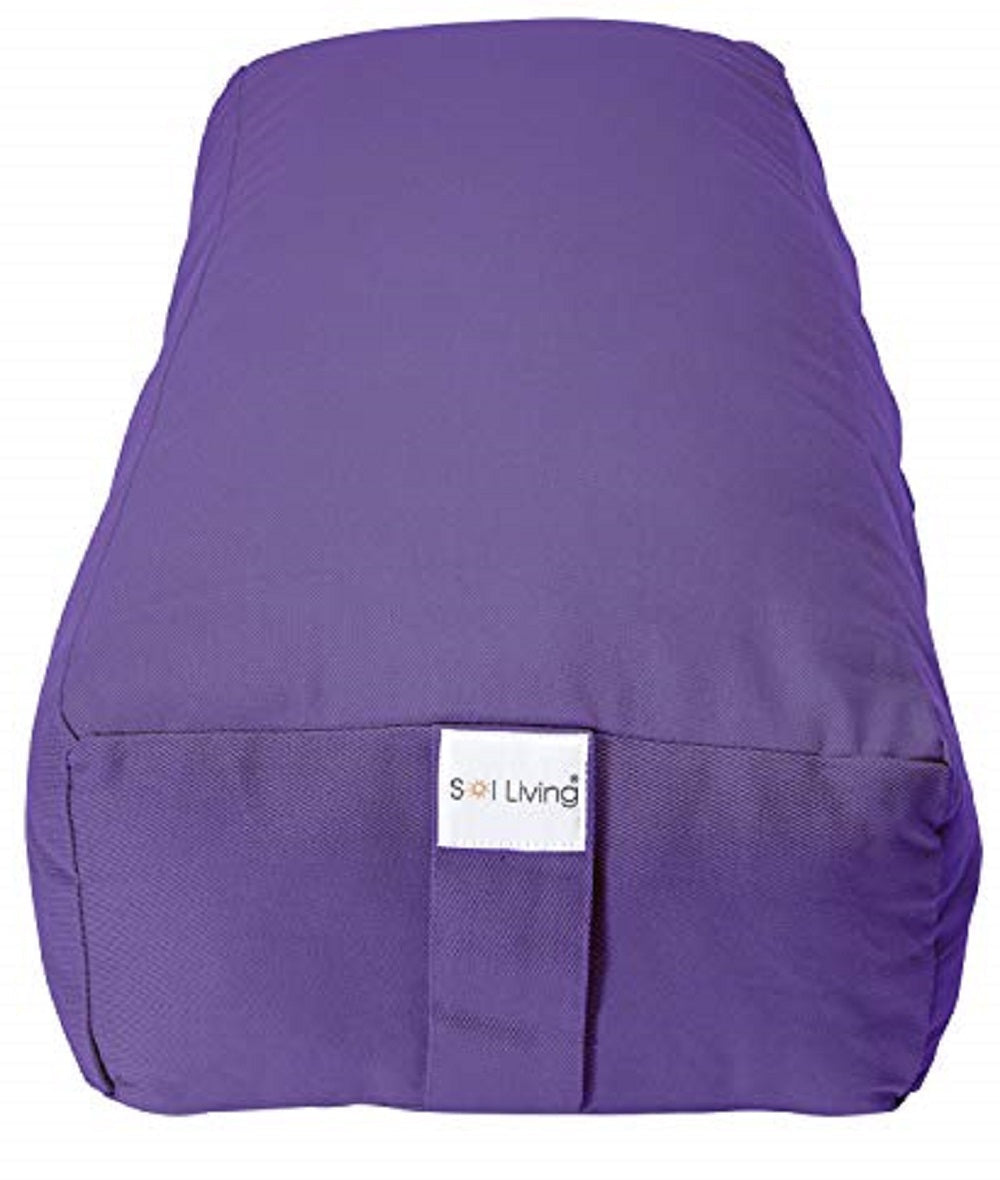 Bolster Pillow for Yoga & Meditation - Rectangular Cotton, 28